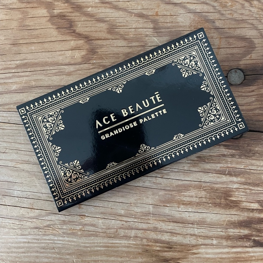 NIB Ace Beaute Grandiose Palette Eyeshadow 8 Shades New Makeup Cruelty Free